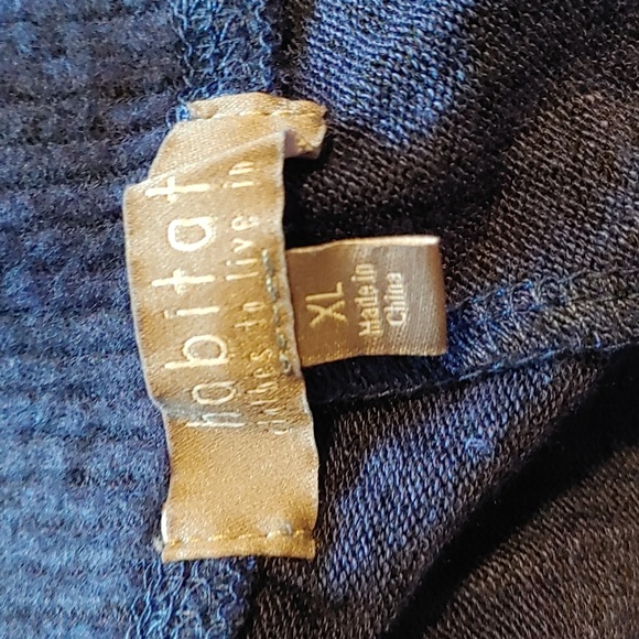 Habitat Soft Fleece Flood Pants Sz.XL Blue NWT - Picture 5 of 8